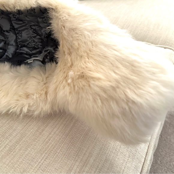 Vintage Mad Bomber Rabbit Fur Hat with Ear Flaps Trooper Hat XXL Unisex - Picture 5 of 9